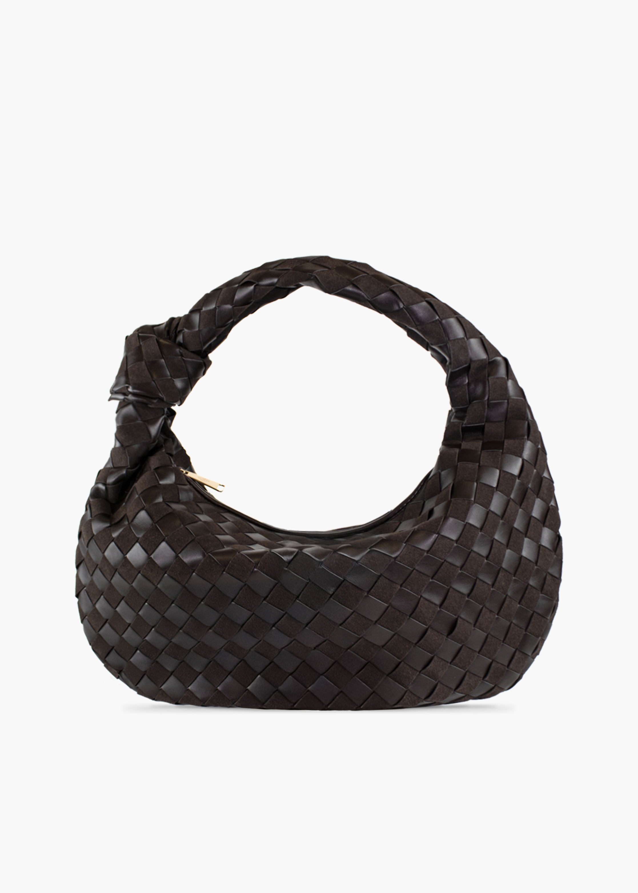 Aetherna Shoulder Bag Large Double Espresso