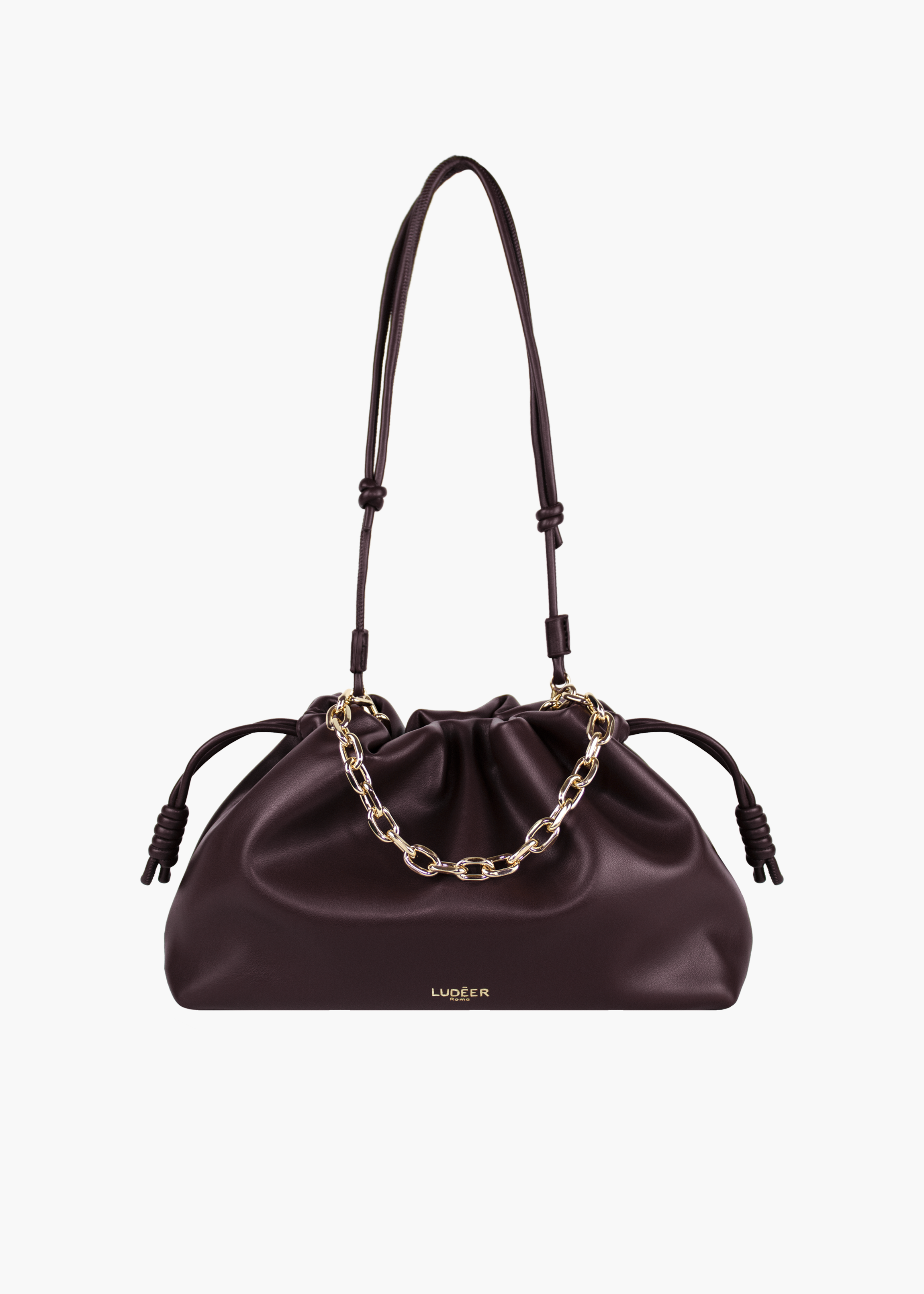 Stand By Me Pouch Medium Plum Noir 