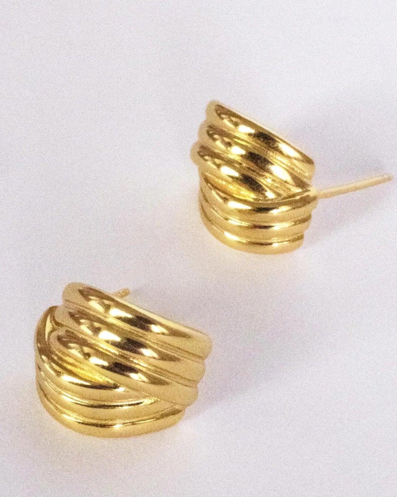 Crossed Earrings - Ludèer