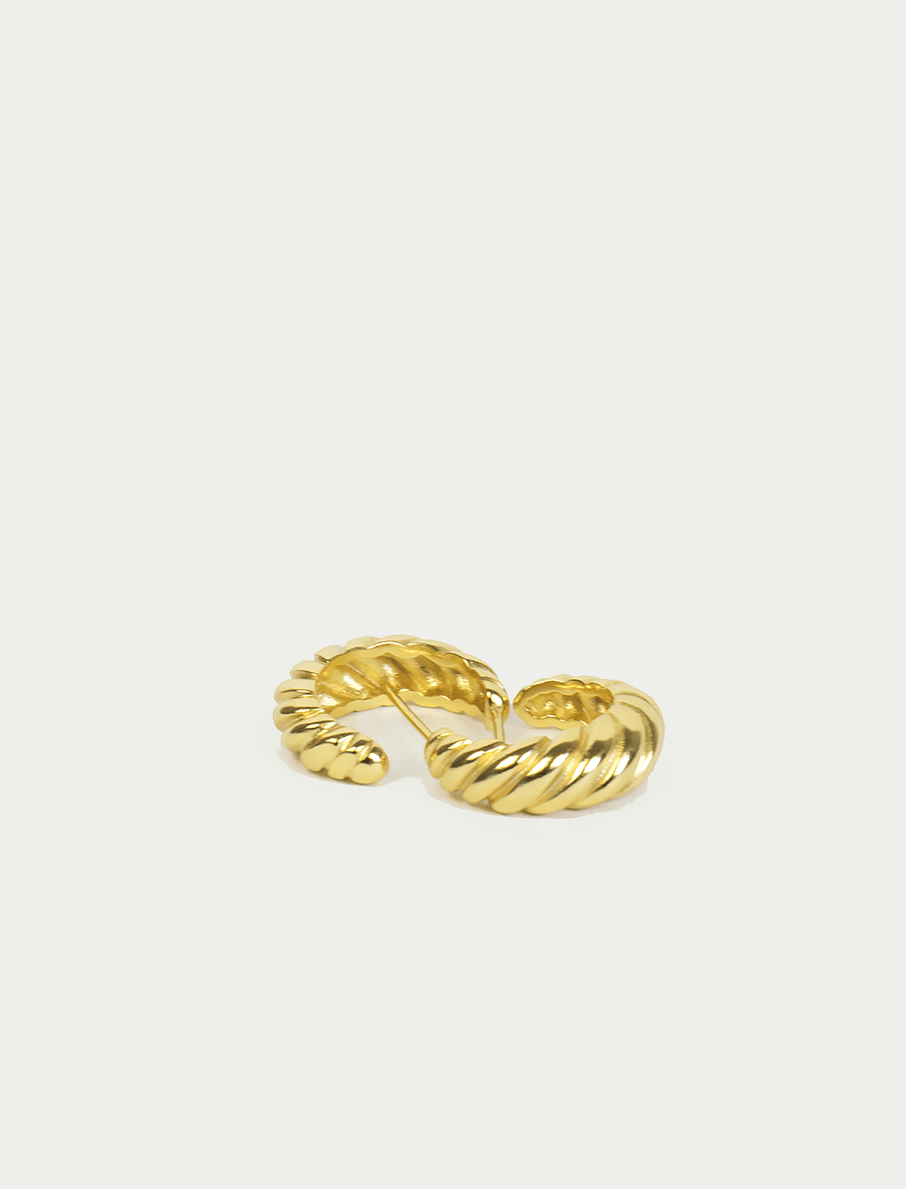Twist Circle Hoops - Ludèer