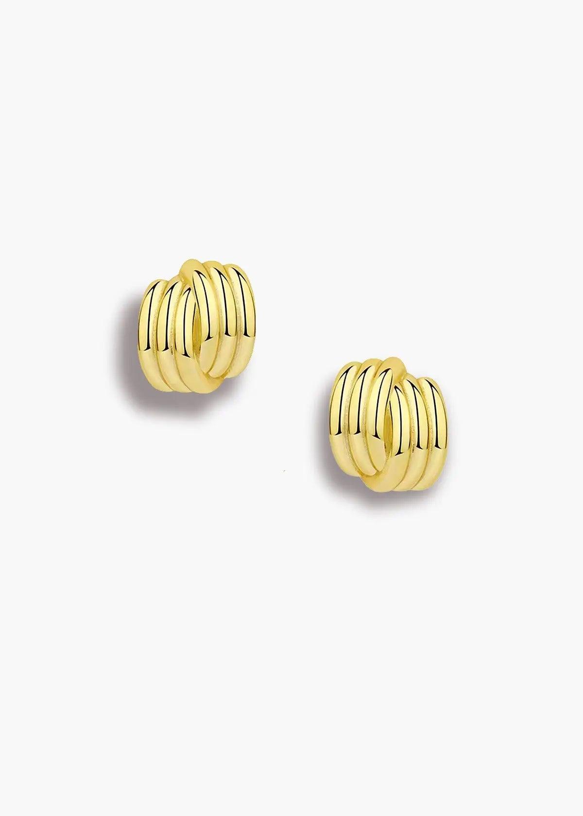 Crossed Earrings - Ludèer