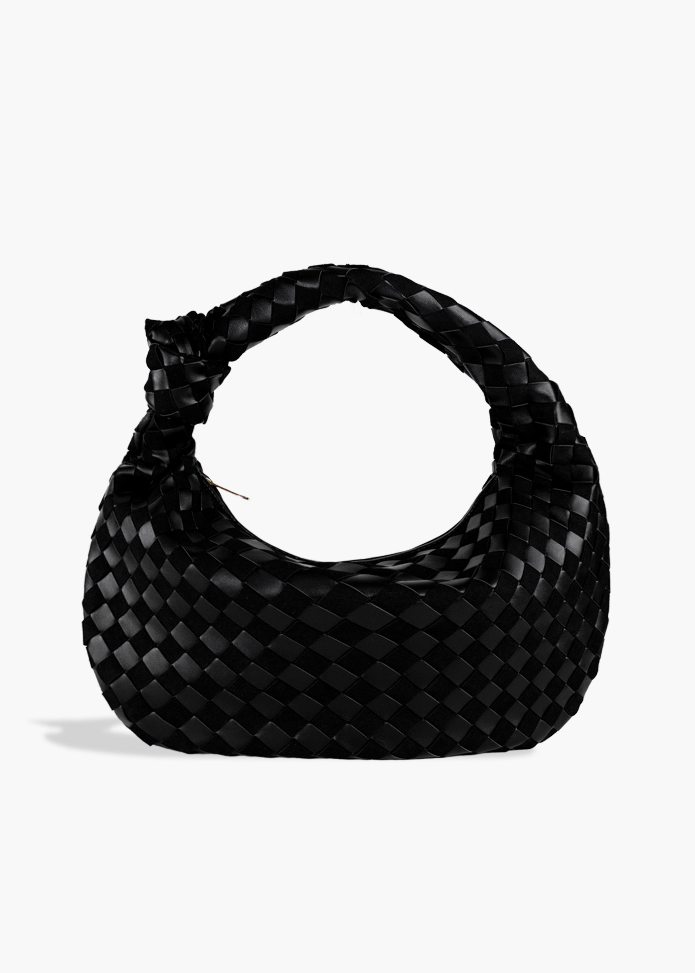 Aetherna Shoulder Bag Large Double Black 