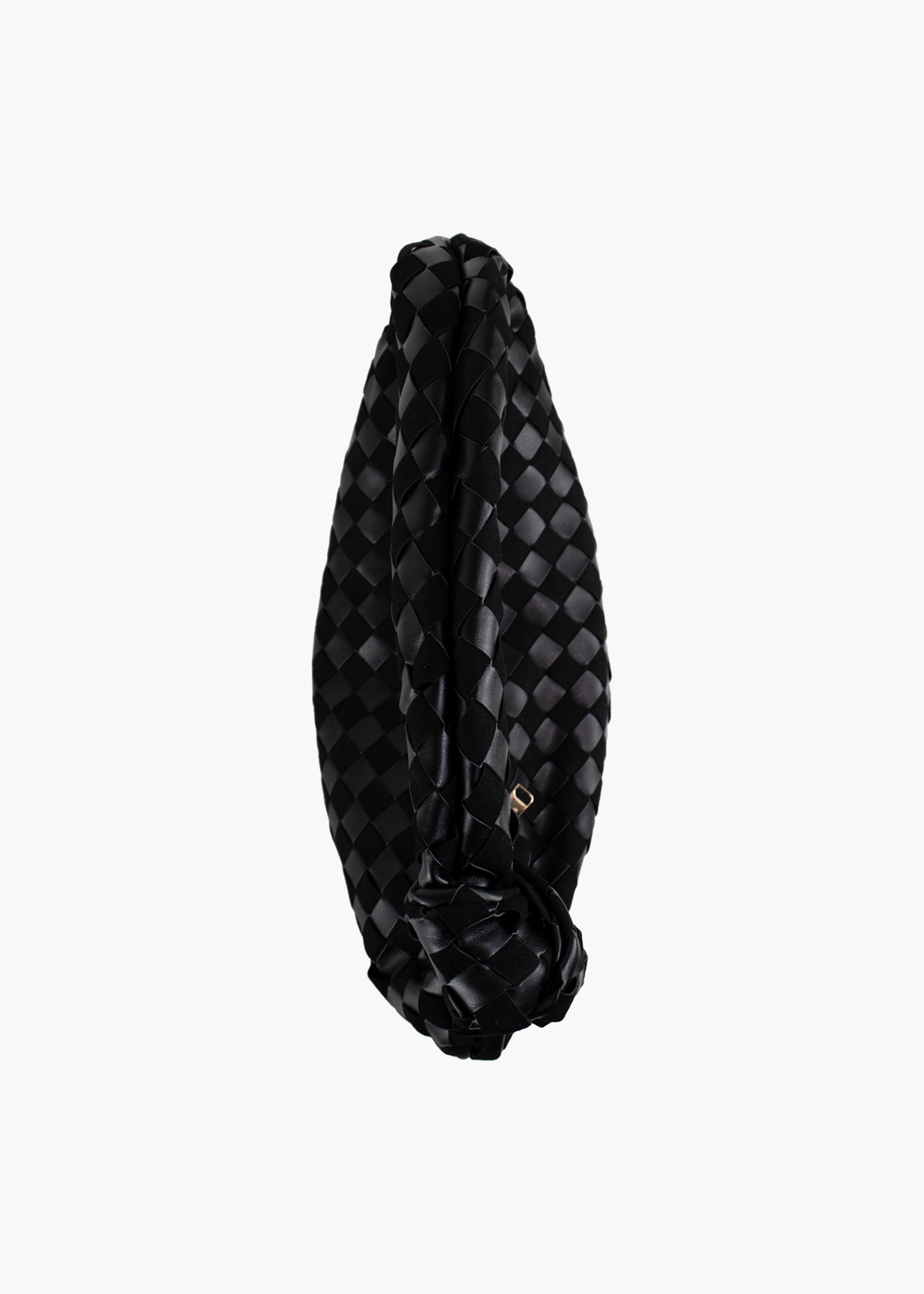 Aetherna Shoulder Bag Large Double Black 