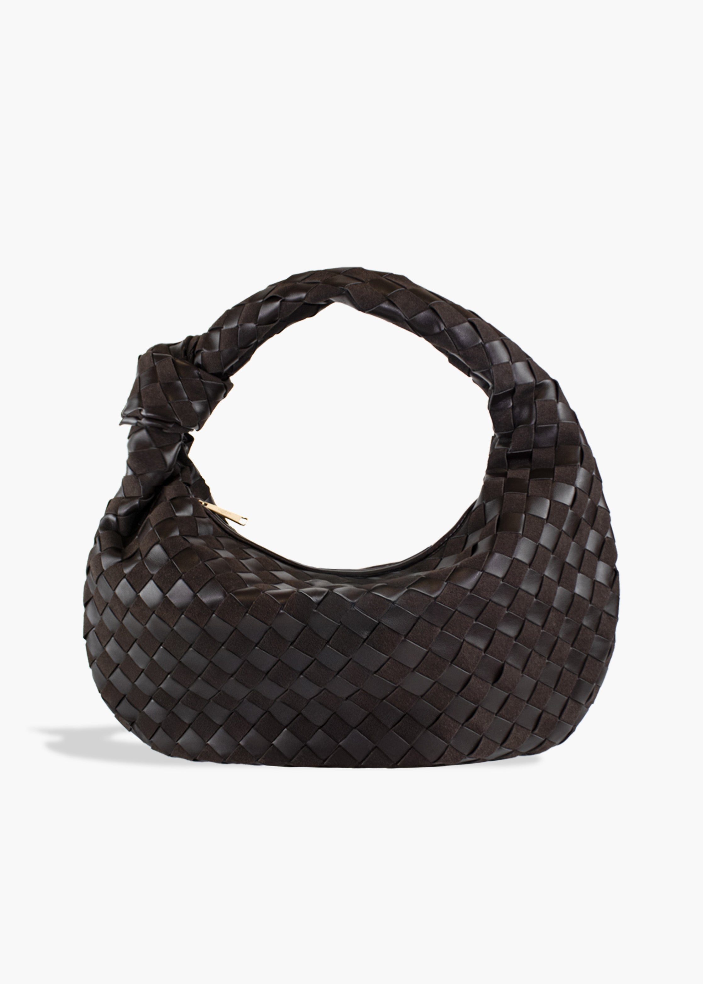 Aetherna Shoulder Bag Large Double Espresso 