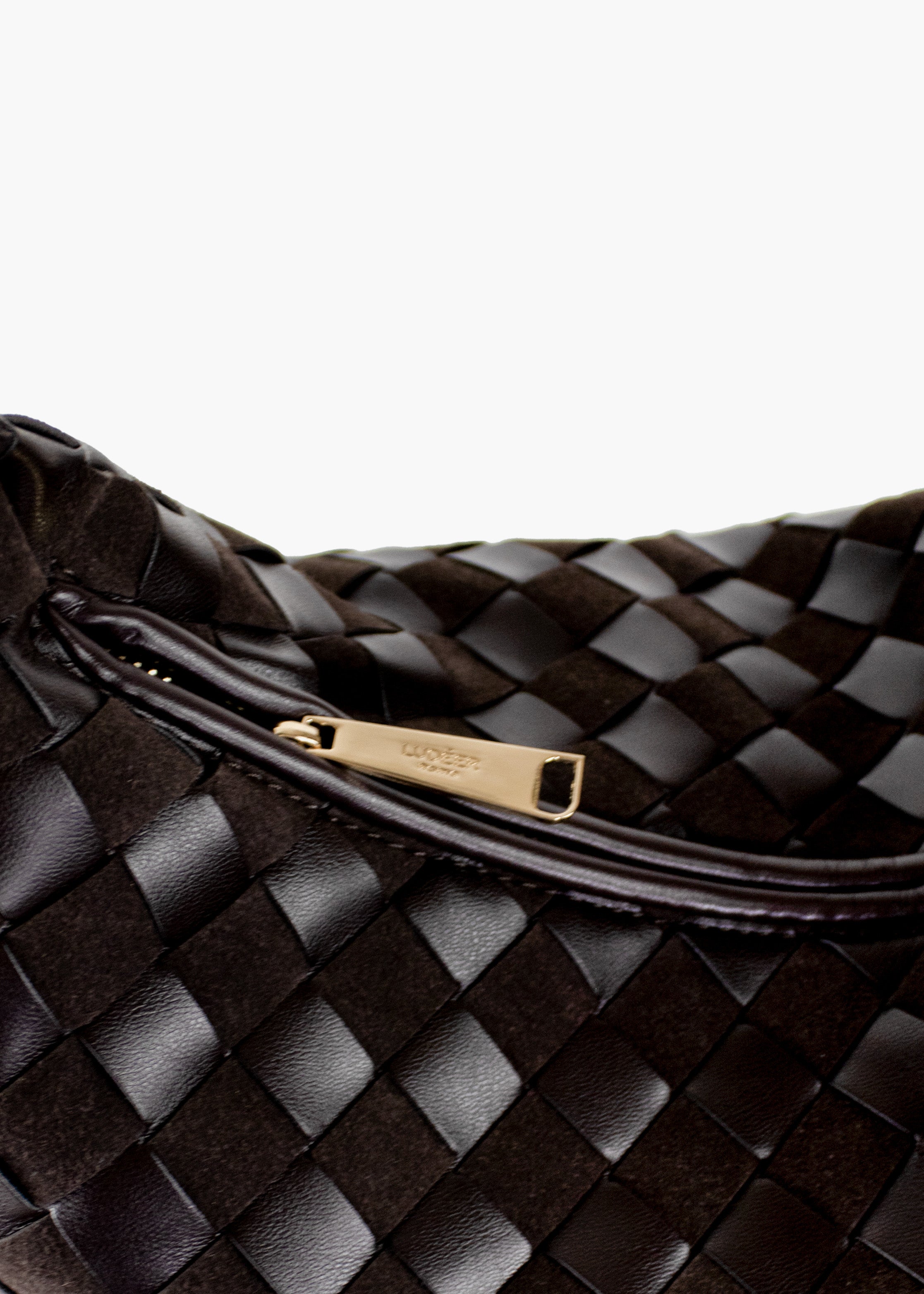 Aetherna Shoulder Bag Large Double Espresso 