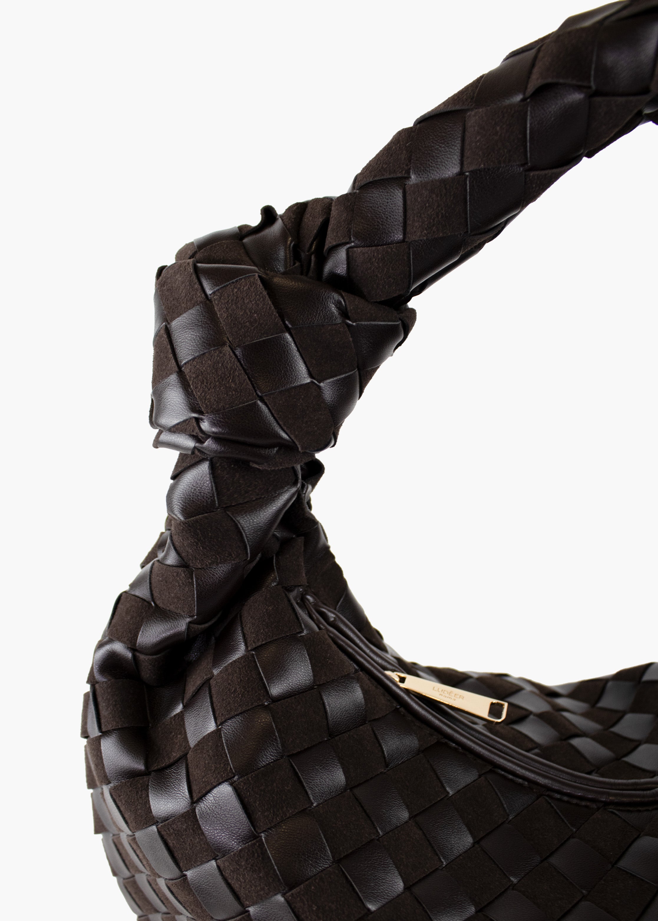 Aetherna Shoulder Bag Large Double Espresso 