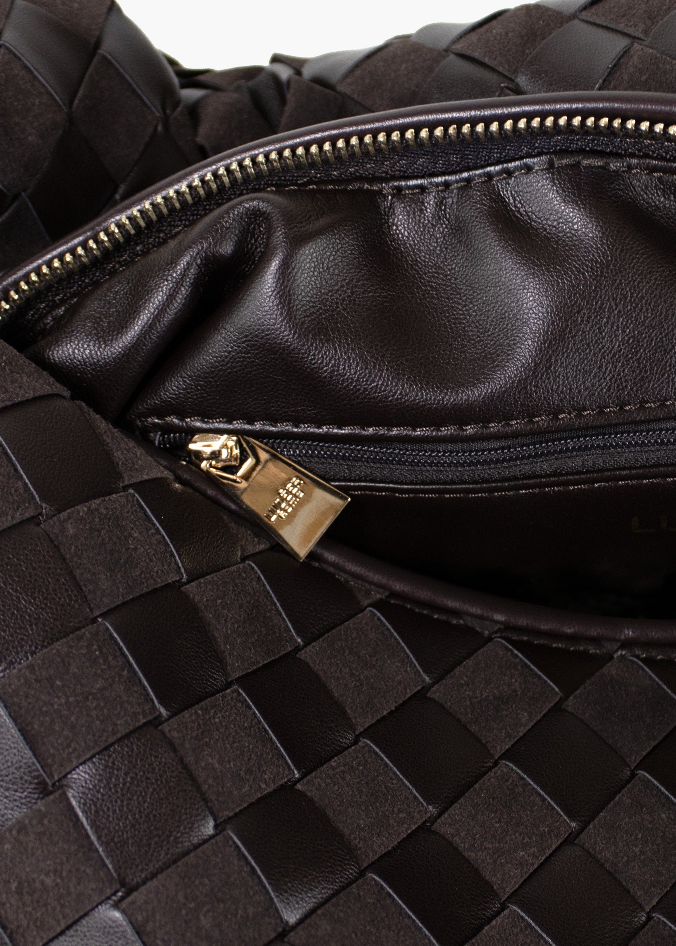 Aetherna Shoulder Bag Large Double Espresso 