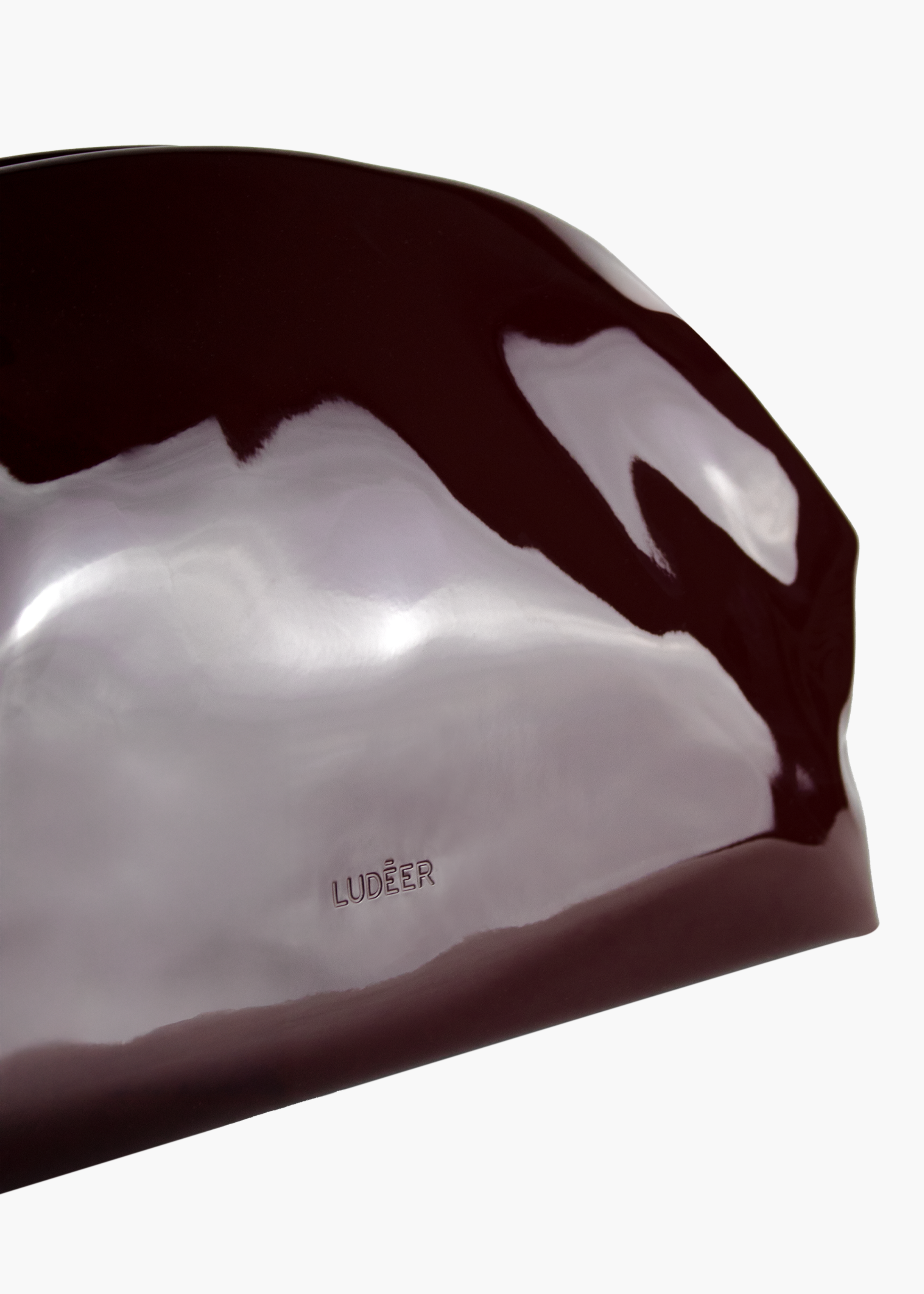 20-8 Baguette Oversize Burgundy Glass 