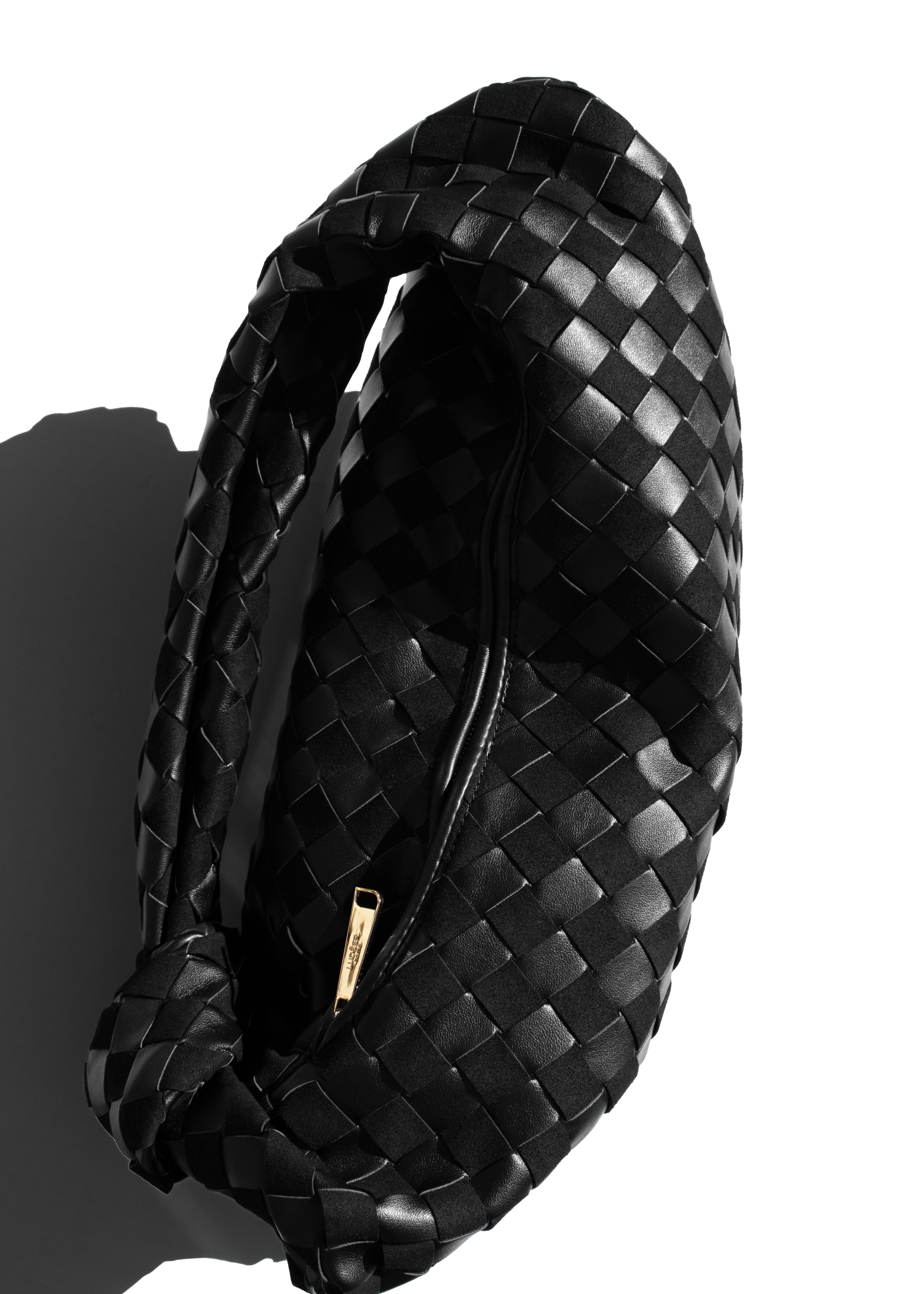 Aetherna Shoulder Bag Large Double Black 