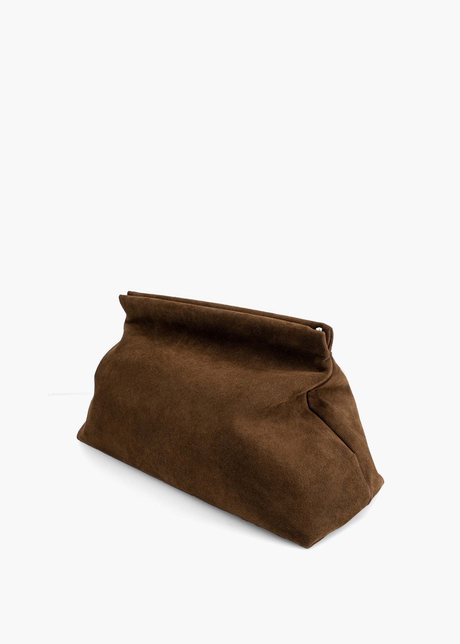 Le Ore Clutch Coffee Brown 
