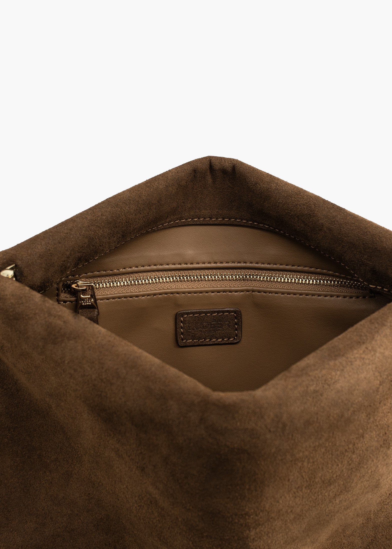 Le Ore Clutch Coffee Brown 