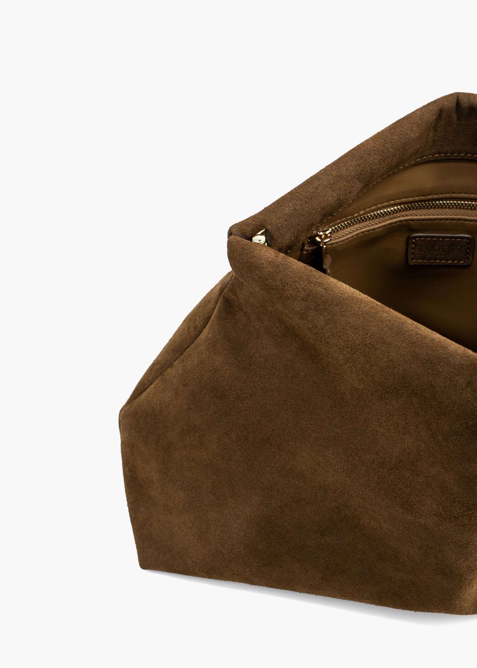 Le Ore Clutch Coffee Brown 