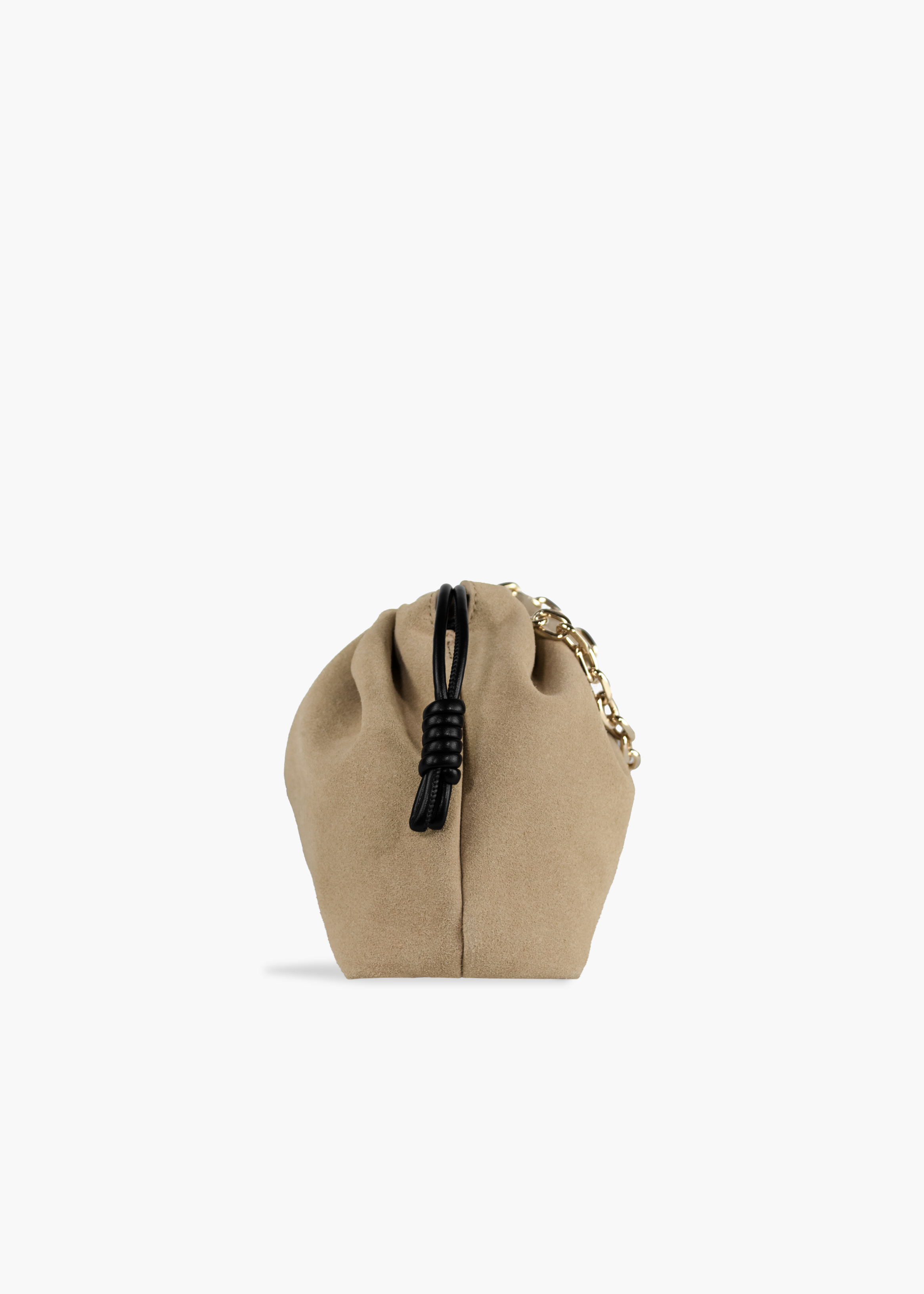 Stand By Me Pouch Medium Suede Sand 