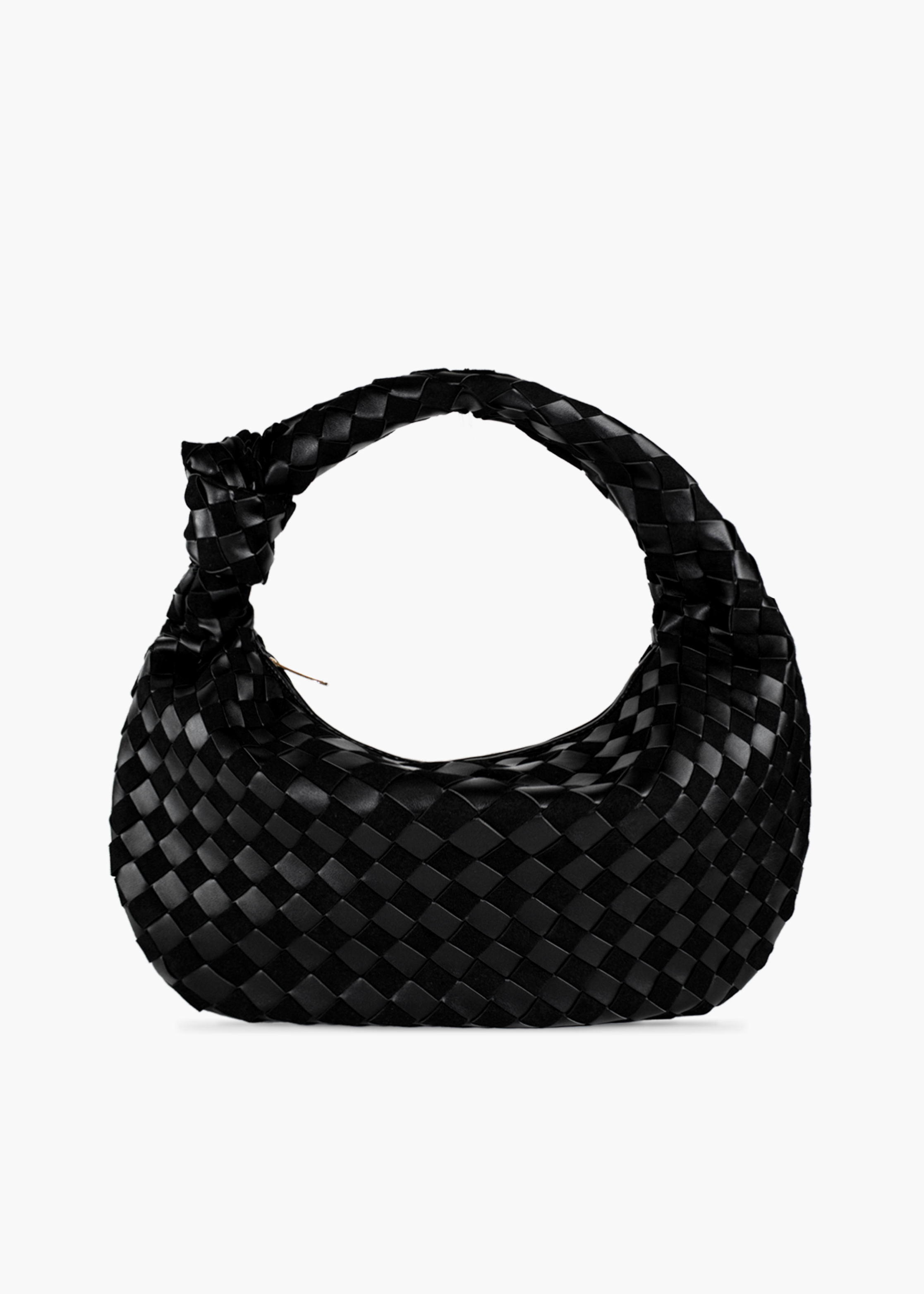 Aetherna Shoulder Bag Large Double Black 