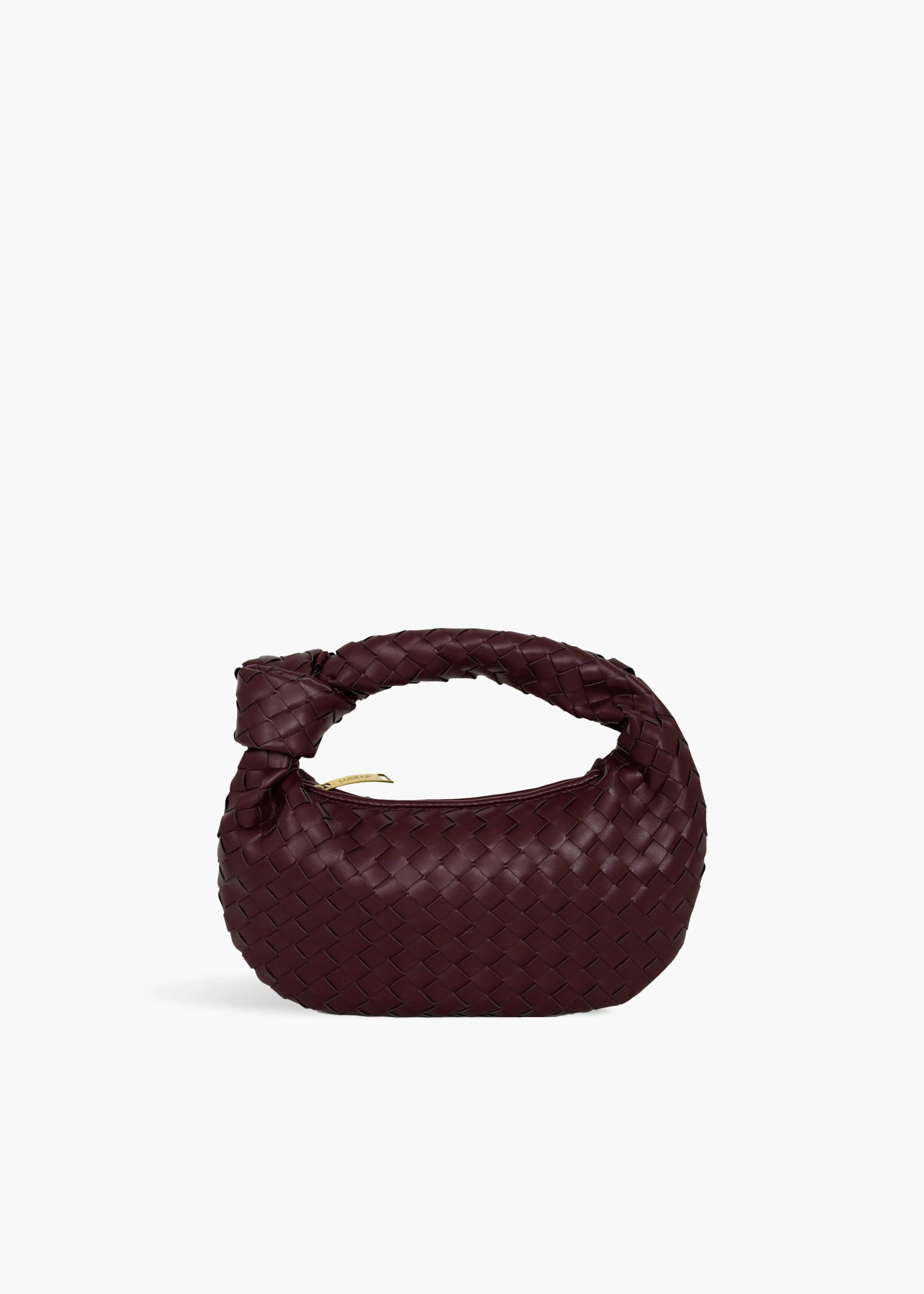 S/F Soft Hobo Small Rouge Noir - Ludèer