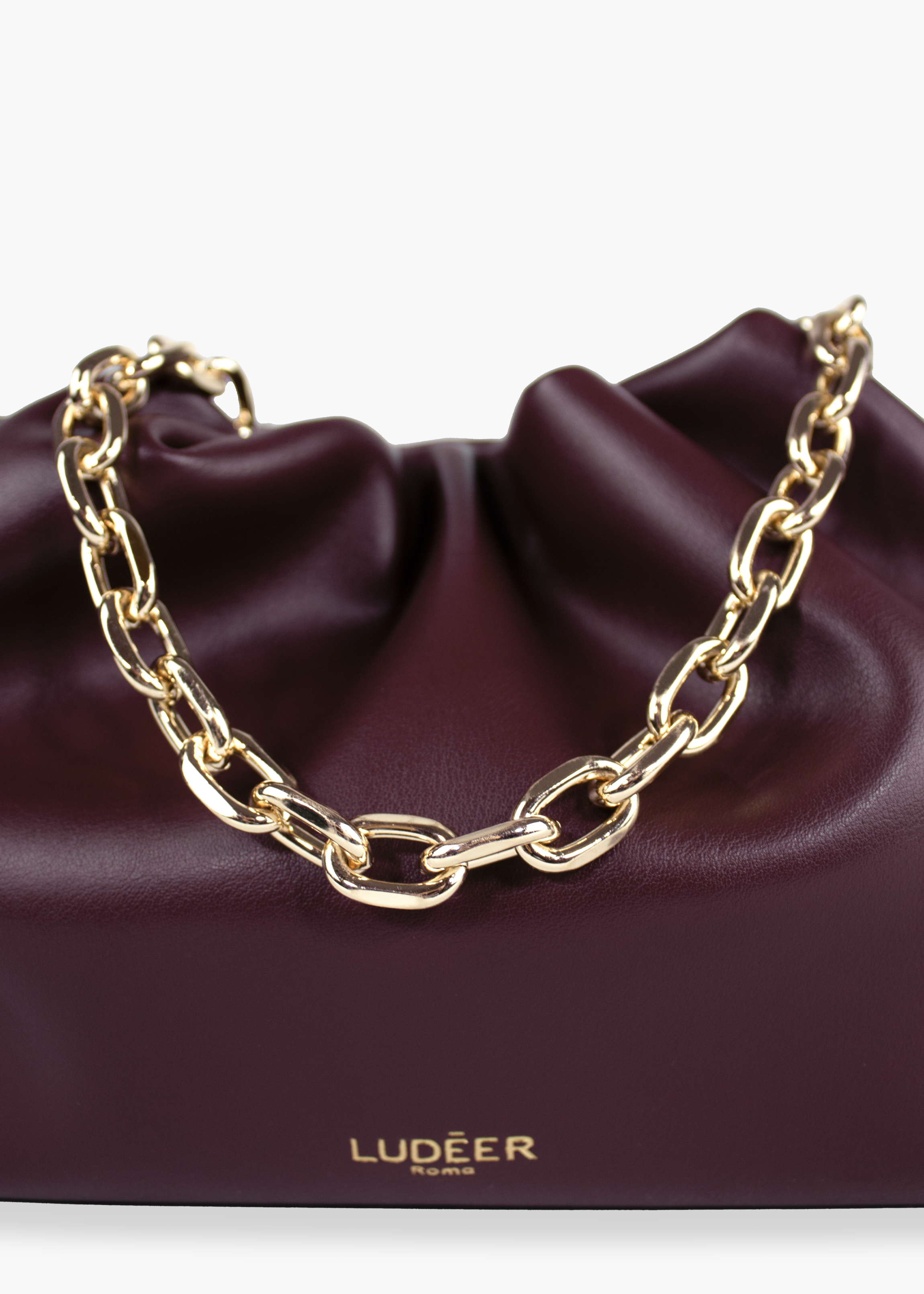 Stand By Me Pouch Medium Deep Burgundy